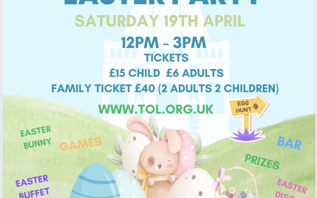 Easter party- tickets on sale!