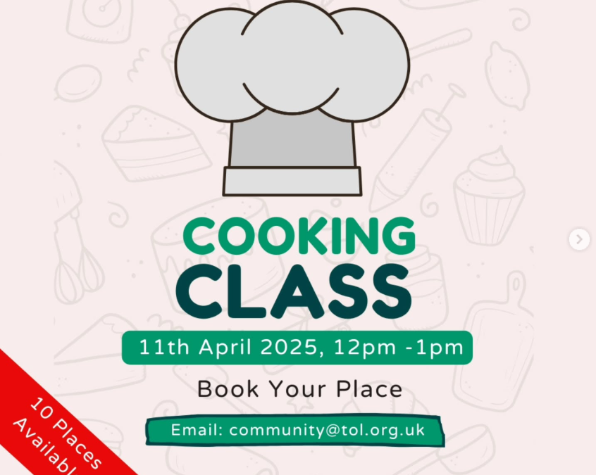 Cooking Lessons- bookings open now