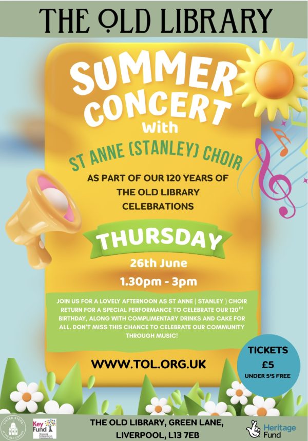 Events - Summer concert with St Anne’s